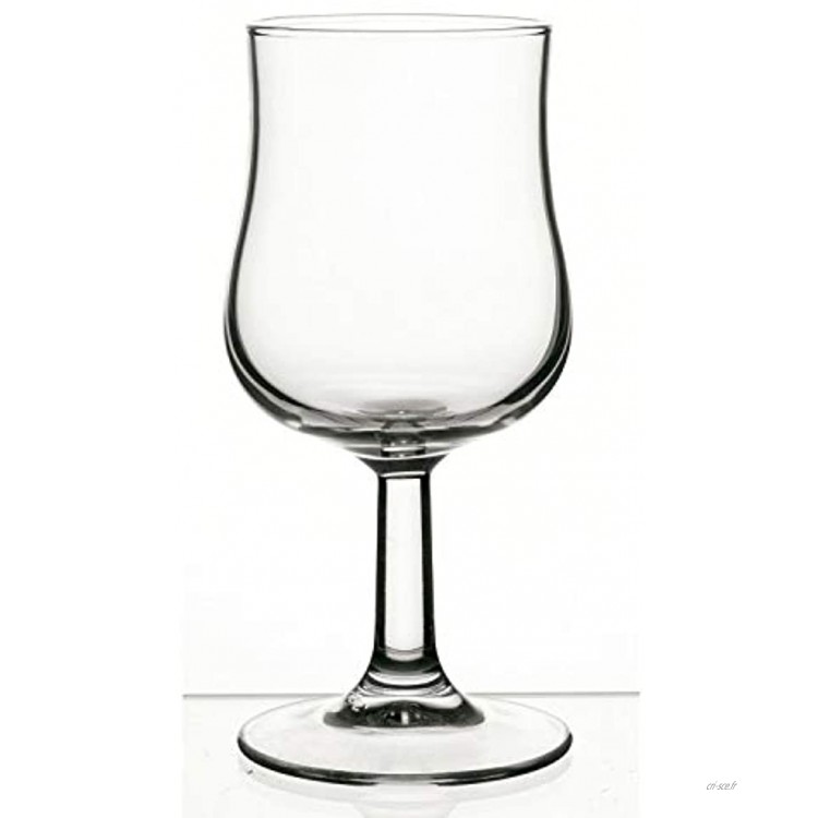 Arcoroc Lira-Set Lot de 6 verres à vin en verre tendu 16 cl