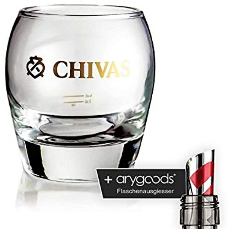 Chivas Regal inoxydable Verres à Whisky Gold Gastro Bar Décoration Bouteille avec bec verseur