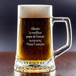 My original gift Cadeau personnalisé Chope à bière personnalisée dans Un Coffret Chope gravée avec Texte