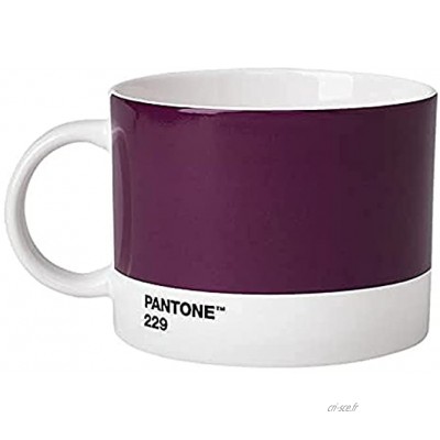 PANTONE Tea Cup tea coffee mug fine china ceramic 475 ml aubergine