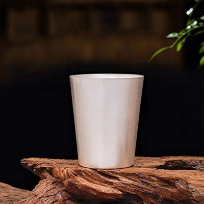 Tasses à la main en argent sterling tasses à thé verres à vin tasses à eau tasses à café ensembles de thé à grande capacité tasses réutilisables,230ML