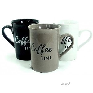 Lot de 3 tasses à café « Coffee ».