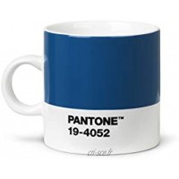 Pantone 18467 Tasse à expresso en porcelaine Bleu classique 120 ml