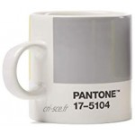 Pantone 18582 Illuminating 13-0647 & Ultimate Gray 17-5104 Tasse à expresso en porcelaine à paroi épaisse Passe au lave-vaisselle 120 ml
