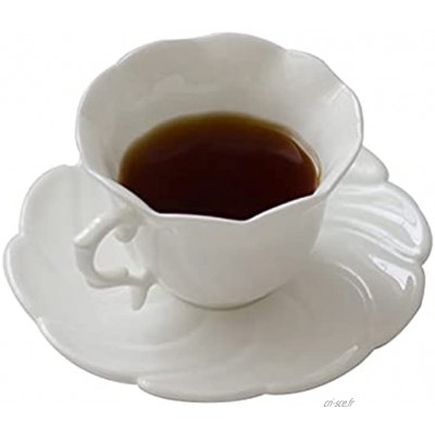 GYZLZZB Tasse à café Tasse et soucoupe Stéper Bone Chine Northern Europe Coupes Latte Tasse à thé d'ananas exquise Peut être utilisée comme boissons à base d'eau Les boissons mélangées donnent à la fi