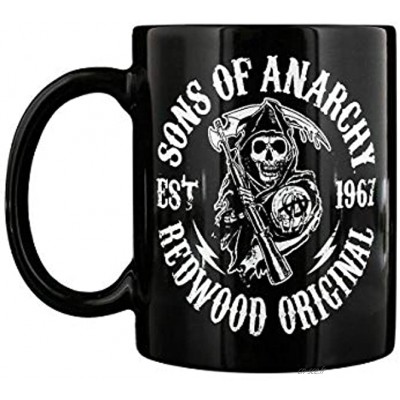 NA Mug Sons of Anarchy pour thé ou café SOA Redwood Noir