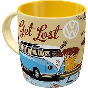 Nostalgic-Art 43042 Bulli T1 – Get Lost – Idée de Cadeau pour Bus VW en céramique Design Vintage 1 Unité Lot de 1