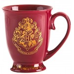 Paladone Mug Harry Potter Poudlard | Motif écusson de l'école Poudlard | Céramique avec détails dorés | Superbe Tasse à thé ou café Fantaisie | Motif de la Devise de Poudlard
