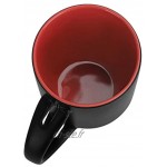RUIXIA Mug Personnalisé avec Votre Photo Mug Magique Tasse de Café Tasse de Thé en Céramique avec Cuillère Mug Changer de Couleur avec Image Personnalisé Cadeau Noël Anniversaire