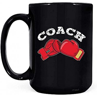 Tasse à café avec coach de boxe professeur de sport et joueur personnalisable cadeau personnalisé