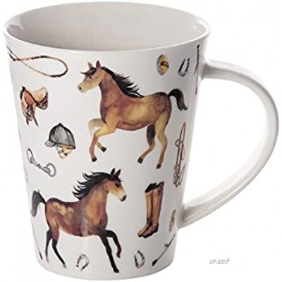 Tasse à café tasse à thé en ceramique avec motif cheval cadeau cheval pour femme fille homme