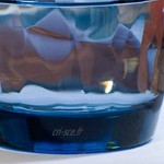 mugs et soucoupes Mugs à infusion Coupe Tumbler Bleu Transparent Coupe 10 oz Coupe Coupe Fraîche et Simple Coupe de Jus de Thé au Lait