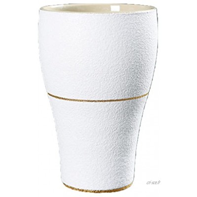 mugs et soucoupes Mugs à infusion Tasse Gobelet Pure 11 oz Tasse Tasse Givrée Tasse Couple Tasse En Céramique Tasse En Céramique Individuelle Tasse À Café Lait Color : Blanc