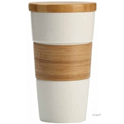 mugs et soucoupes Mugs à infusion Tasse tasse 15 oz tasse en céramique tasse simple tasse en céramique personnalisée lait tasse de café couvercle en acier inoxydable tasse en céramique