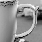 mugs et soucoupes Mugs à infusion Tasse tasse couleur unie dentelle ancienne tasse lait café tasse tasse en céramique tasse tasse d'eau 13 oz anti-chaud porcelaine tasse Color : Pink