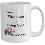 N A Cadeau personnalisé de Tasse de café d'amour de Remerciement pour la Femme de Mari de Copain Copain