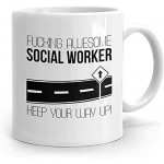 N A Mug de travailleur Social PassionWear Cadeau de travailleur Social Cadeau pour travailleur Social travailleur Social Noël