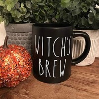 N\A Tasse à café Halloween Infusion de sorcière inspirée de Rae Dunn