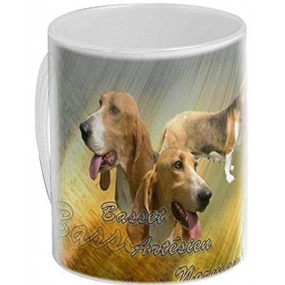 Pets-easy Mugs personnalisés chien basset artesien normand