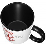 Hirola Berserk Tasses à café pour cappuccino thé cacao céréales Noir Taille unique