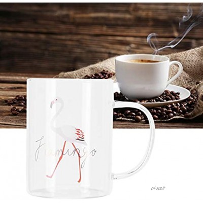 Yeelur Tasse à café Tasse à thé 350 ML Durable et léger pour Cappuccino Latte