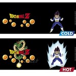 ABYstyle Duo de Super Mugs Heat Change Dragon Ball 460 ML Goku + Vegeta