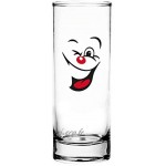 6 Verres et Gobelets à Eau Jus Soda Cocktail Emoticônes Smiley 300 ML