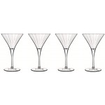 Luigi Bormioli 7540473 Boîte de 4 Verres à Cocktail Cristal Transparent 11,3x11,3x18,5 cm