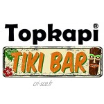 Topkapi Tiki Beach 92506 Pina Colada Lot de 6 verres à cocktail Transparent 460 ml