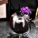 Verres à vin populaires pour cocktail bar fête bricolage verre à vin spécial restaurant nourriture boissons récipient en verre