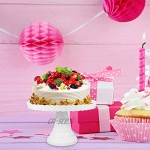 ABOOFAN Présentoir à gâteaux sur pied pour cupcakes desserts gâteaux fruits bonbons pour mariage fête d'anniversaire