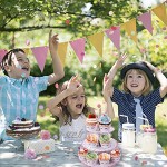 MengH-SHOP Présentoir à Cupcakes à Licorne 3 Niveaux Carton Support de Petit Gâteau pour Bébé Shower Enfants Fête Anniversaire Party à Thème