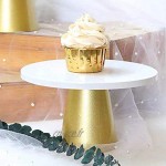 Présentoir à cupcakes rond en fer pour mariage anniversaire fête décoration d'intérieur