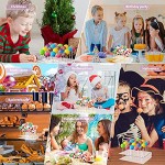 Support de Sucette 4 Pièces Acrylic Présentoir à Cake Pops 15 Trous Transparent Lollipop Stand pour Fête De Mariage Fête d'anniversaire