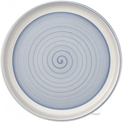 Villeroy & Boch Clever Cooking Blue ronde de cuisine vaisselle en haute qualité dans bleu 30 cm de plateau Porcelaine Blanc 30 x 30 x 3 cm