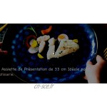 vancasso Série Starry Assiette à Dessert en Céramique 4 pièces 21 cm Handmade Vaeseille- Style Impresionniste