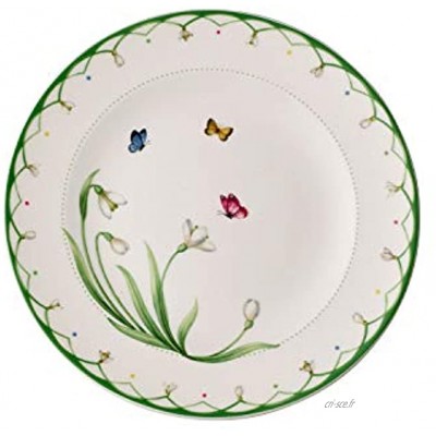 Villeroy & Boch Colourful Spring Assiette pour le petit-déjeuner 22 cm Porcelaine Premium Blanc Multicolore
