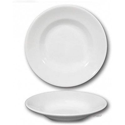 Assiette creuse porcelaine blanche D 23,5 cm Tivoli