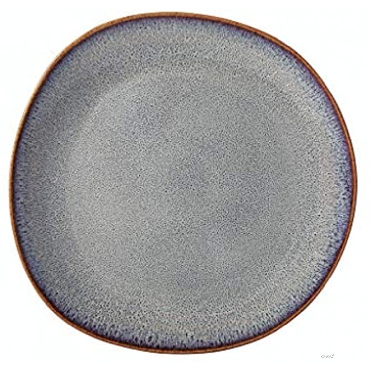 like. by Villeroy and Boch - Assiette Plate Lave Beige 28 cm Assiette aux Proportions Généreuses Résistante au Lave-Vaisselle et au Micro-ondes