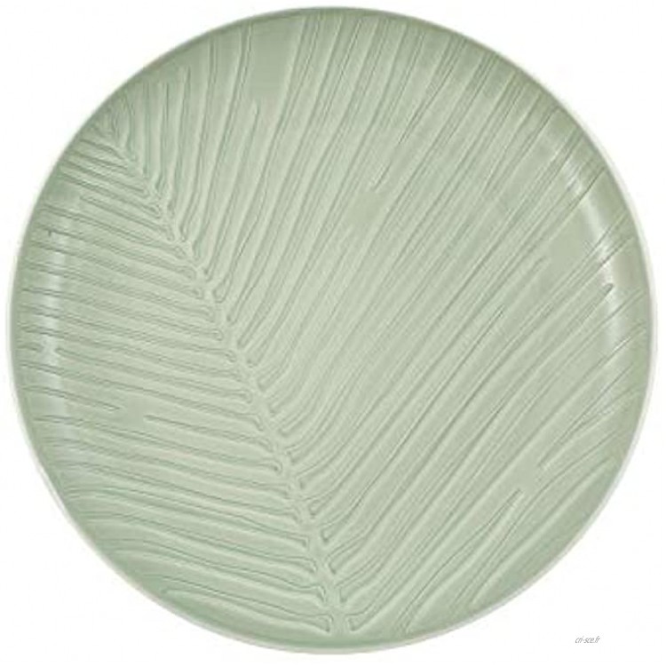 like. by Villeroy & Boch – it's my match mineral Leaf assiette assiette élégante pour une utilisation quotidienne porcelaine premium vert blanc adapté au lave-vaisselle