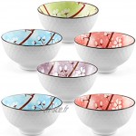 Skelang Assiette Plates Porcelain Assiettes Plates Porcelaine Design Service de Table Ceramique Bleu 21cm Lot de 6