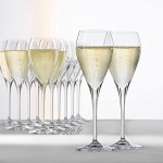 Spiegelau & Nachtmann Party Champagne Set 6 Verre en Cristal Cristal Transparent 6,4 x 6,4 x 19,5 cm 6 unités de