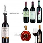 Aérateur de Vin Bec Verseur Aérateur de Vin Decanter Pic Vin Bec Verseur Aération Bec Verseur pour vins Rouges et Blancs
