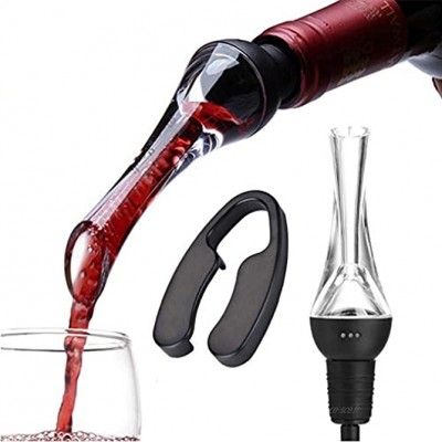 Aérateur de Vin Bec Verseur Aérateur de Vin Decanter Pic Vin Bec Verseur Aération Bec Verseur pour vins Rouges et Blancs