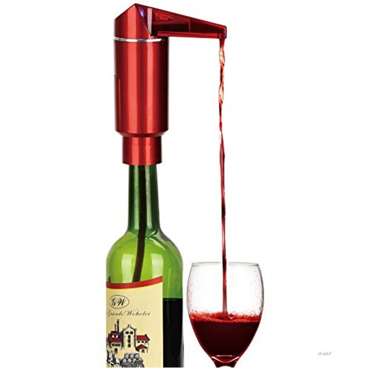 Aérateur de vin électrique Vin de vin portable intelligent pompe à distributeur automatique à vin automatique pour le vin