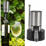 BJAGR Aérateur de vin électrique Distributeur de vin intelligent à haut rendement en acier inoxydable pour la cuisine de restaurant à domicile