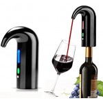 FSDELIV Aérateur de vin électrique Distributeur de vin Automatique Rechargeable par USB Aimant Design Verseur Verseur Portable Pompe de Distributeur pour vin Rouge et Blanc