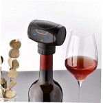 Yililay Bouchons à vin Automatique Vin Preserver Plein Automatique électrique vin Vide Scellant Bouteille de vin Vide électrique Accessoires pour Le vin Cadeaux butées
