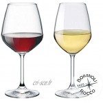 Collection Divino Bormioli Rocco Lot de 12 verres à vin – 6 Divino Rouge 53 cl + 6 Divino Blanc 44 cl élégance à table