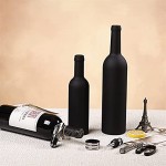 Ouvre Bouteille ​de vin 5pcs ouvre d'ouverture de vin Ensemble de bouteille de vin ouvre-bouteille décapant de liège avec boîte cadeau boîte à vin en acier inoxydable outil d'accessoires de kit Bar ac